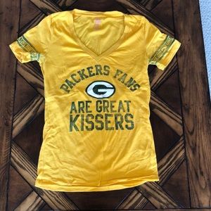 PINK Packers shirt